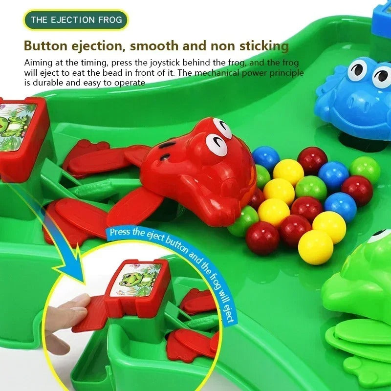 Hungry Frog Eats Beans Strategy Game