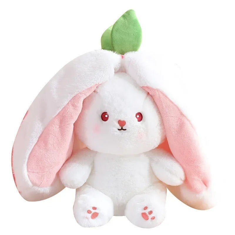 Strawberry Turn Into Rabbit Plush Toy