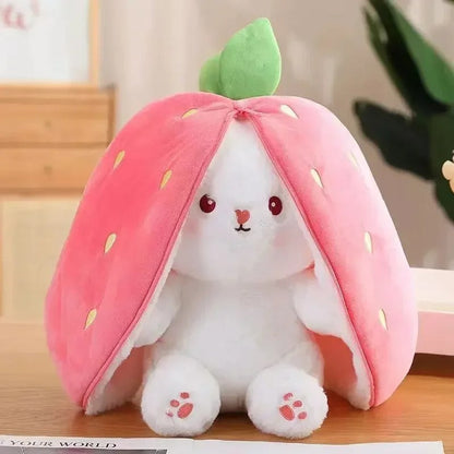 Strawberry Turn Into Rabbit Plush Toy