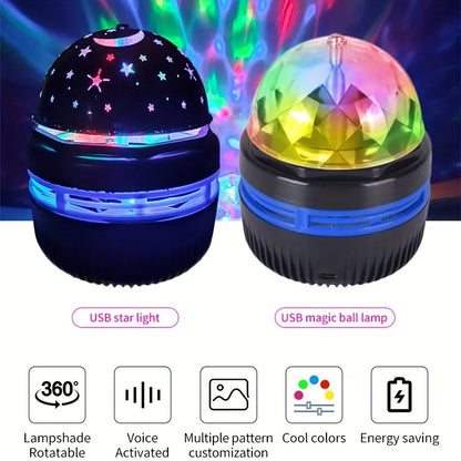 Starry Sky Galaxy Lamp Projector LED Night Light