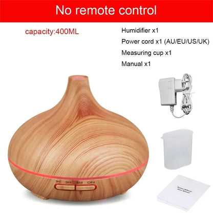 WiFi smart 550ML Electric Aroma Diffuser Essential Oil Diffuser Air Humidifier