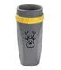 French Lidless Twist Cup Creative Plastic Insulated Mug