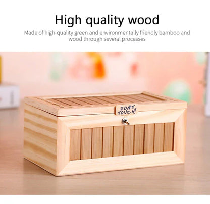 Don't Touch Wooden Box