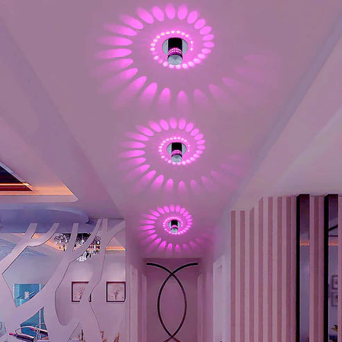 Amazing Spiral Decorating Wall Lamp