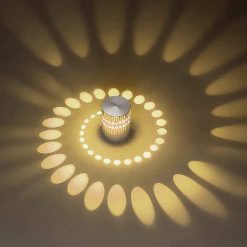 Amazing Spiral Decorating Wall Lamp