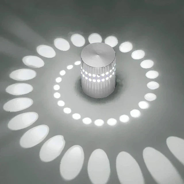 Amazing Spiral Decorating Wall Lamp