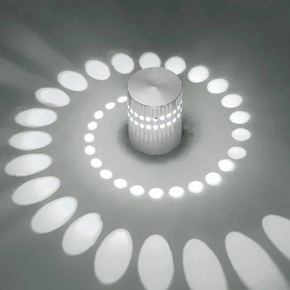 Amazing Spiral Decorating Wall Lamp