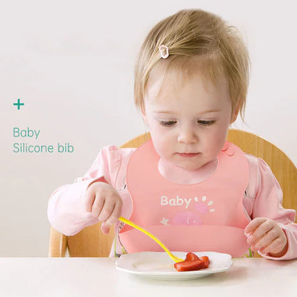 Silicone Baby Bib For Kids